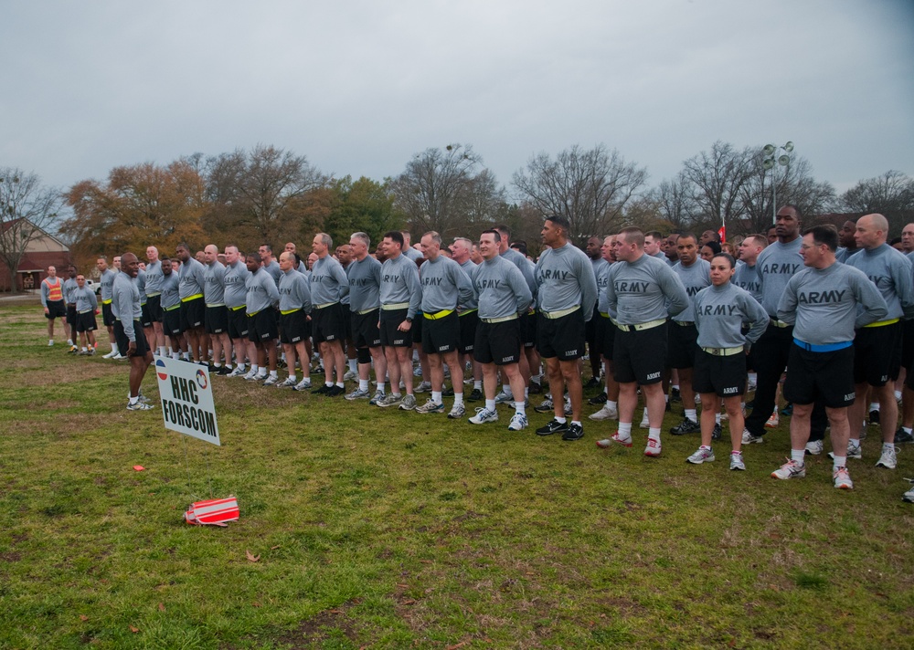 FORSCOM/USARC combined STB run
