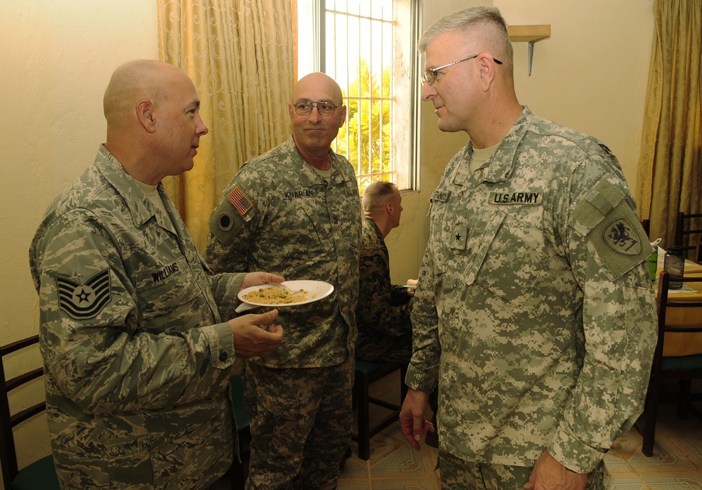 Michigan National Guard commander visits Operation ONWARD LIBERTY
