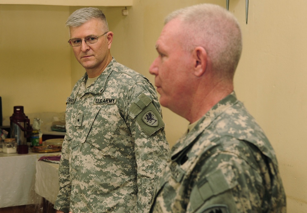 Michigan National Guard commander visits Operation ONWARD LIBERTY
