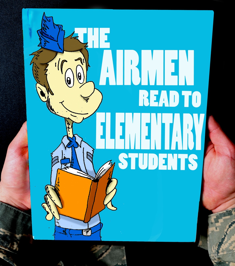 Airmen let loose, read books by Dr. Seuss