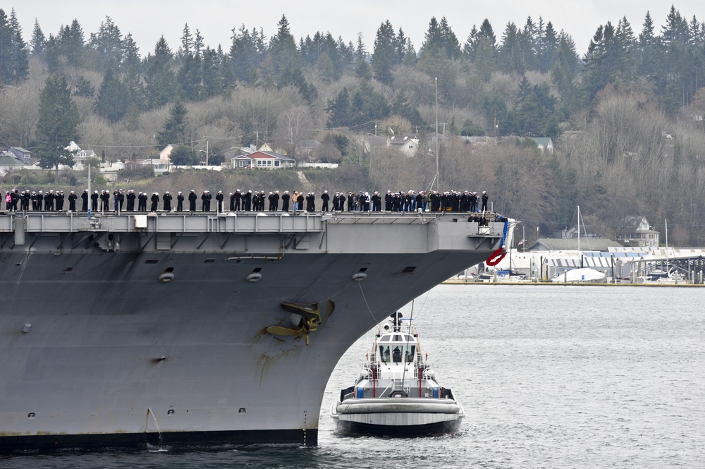 USS Stennis returns to homeport