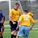 Goal: lunch time soccer showdown