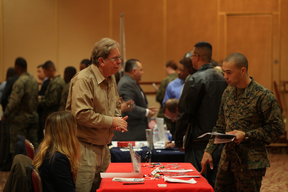 Employers seek unique military skills during Civilian Job Fair