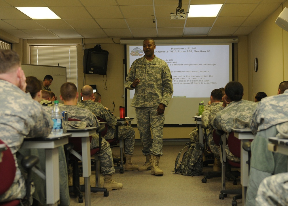 New commanders, first sergeants learn the ropes