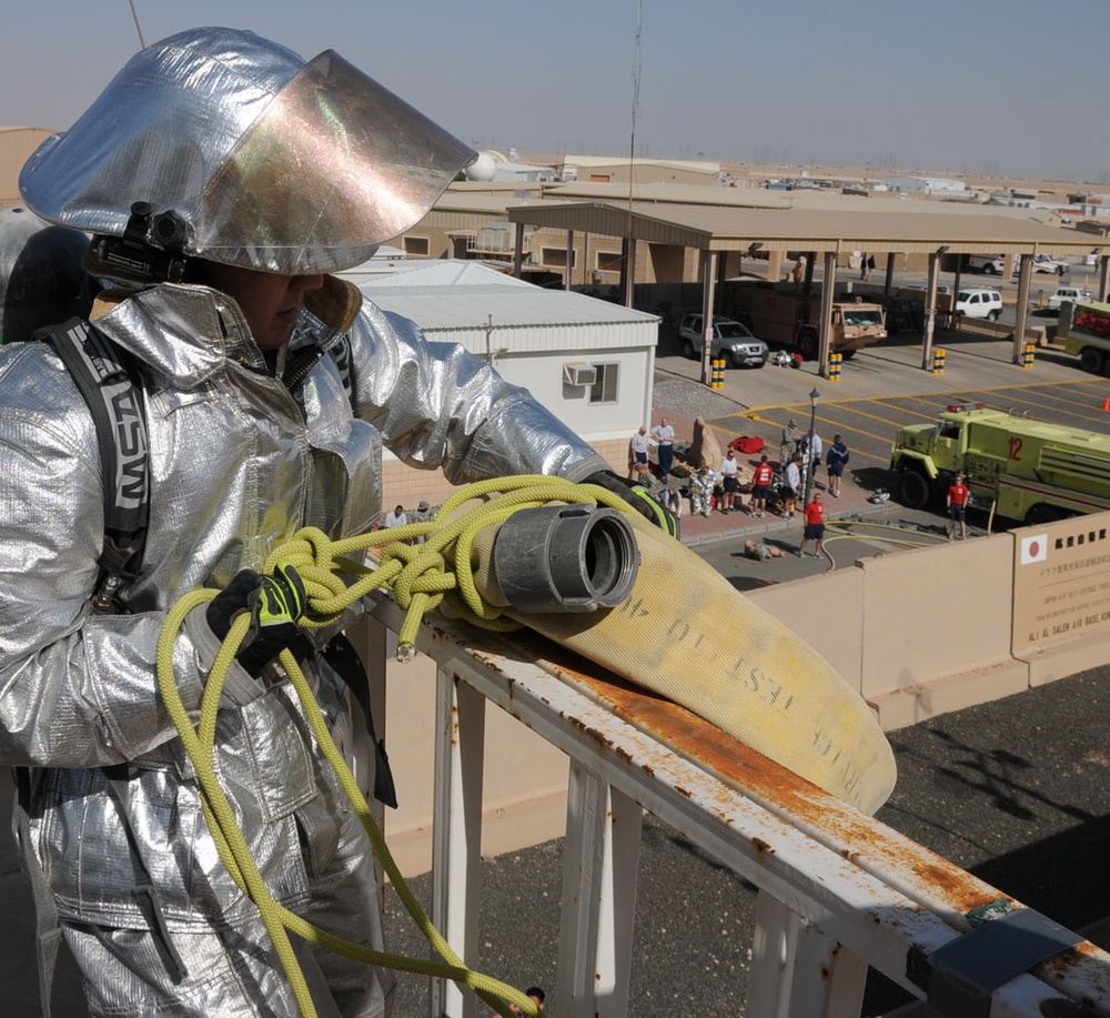 Firefighter combat challenge