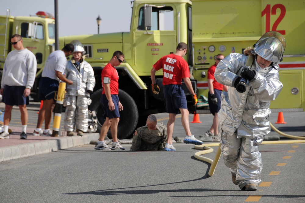 Firefighter combat challenge