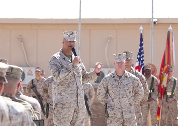 RCT-5 welcomes new sergeant major