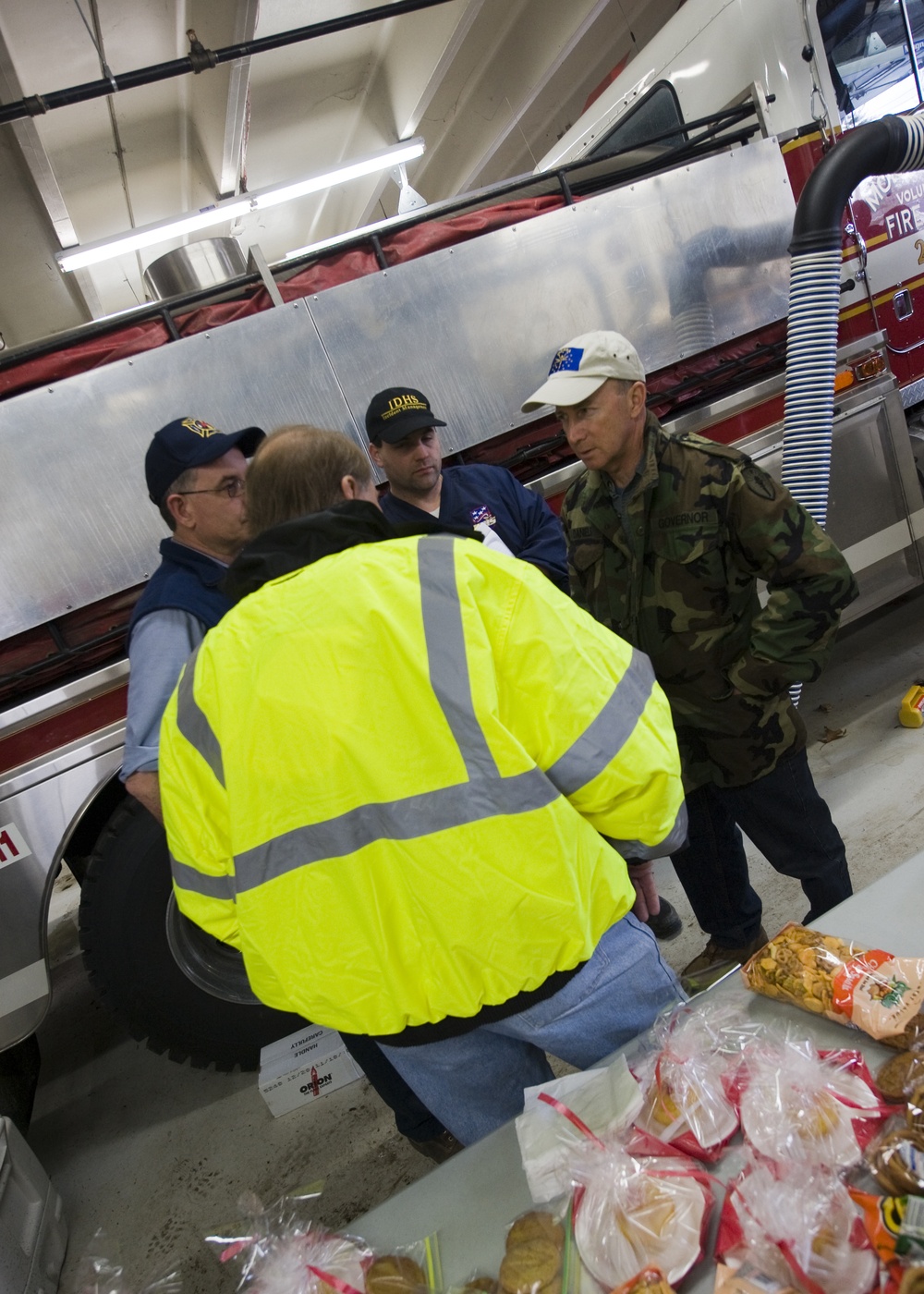 Indiana Governor, National Guard respond to tornado destruction