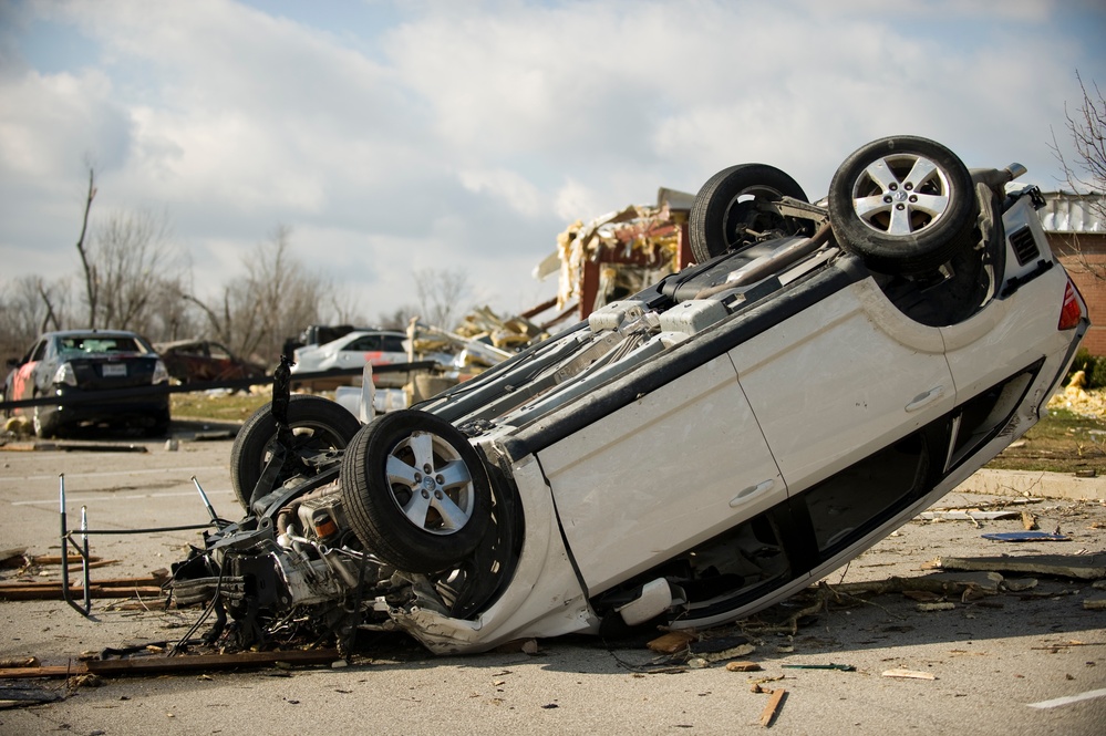 Indiana Governor, National Guard respond to tornado destruction