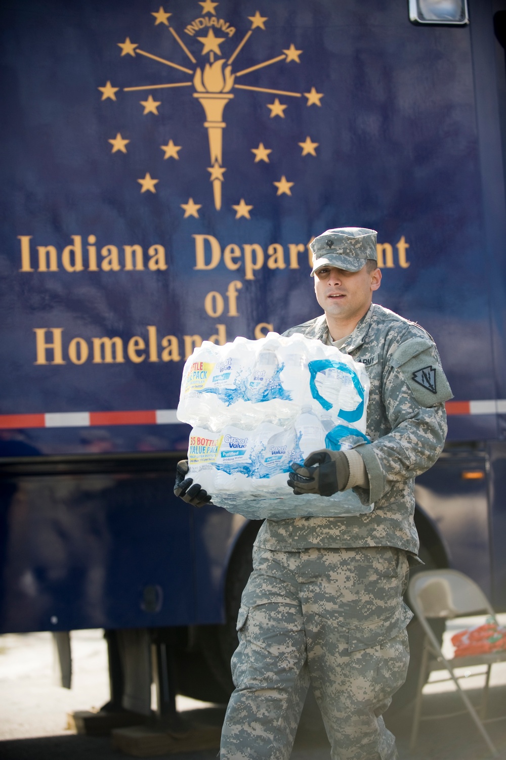 Indiana Governor, National Guard respond to tornado destruction