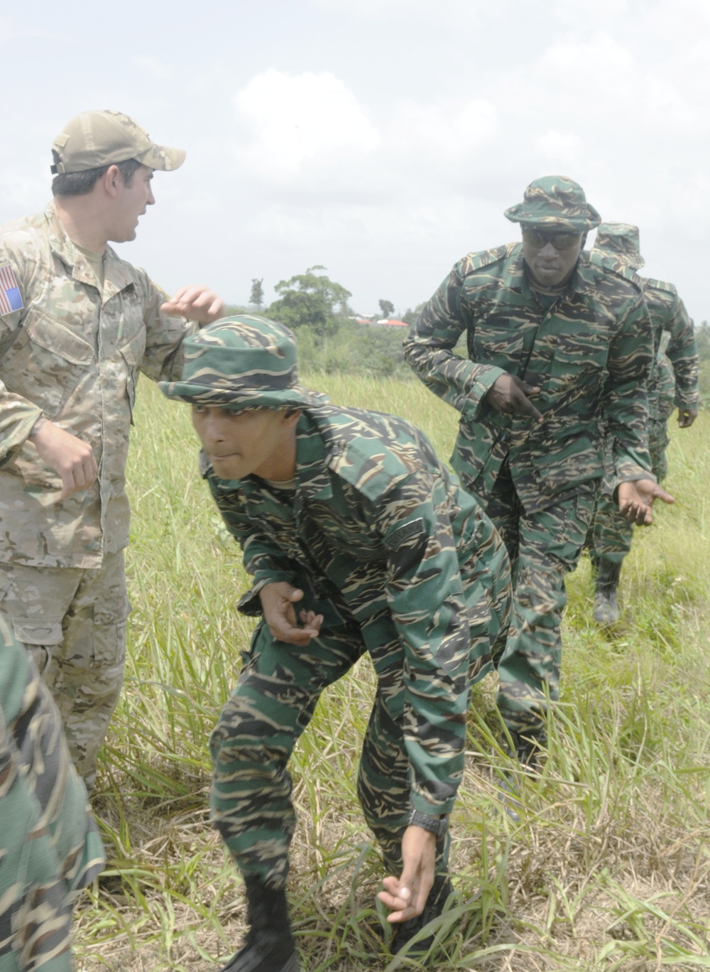 Exercise Fused Response gives Guyana, U.S.  Forces chance to hone their skills during air assault training event