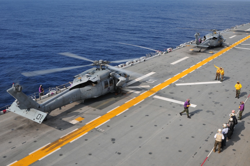 USS Essex activity