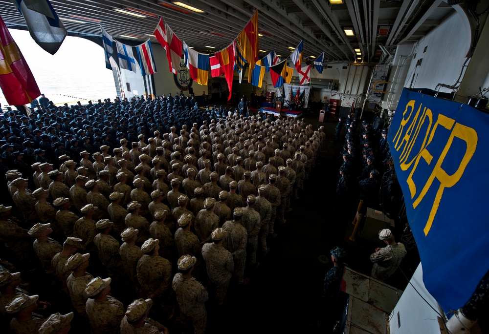 USS Makin Island maiden deployment