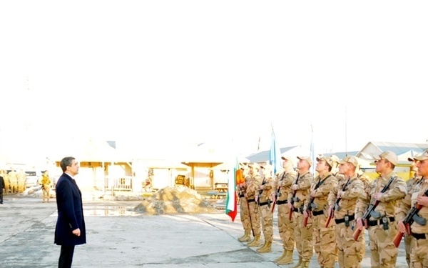 Uniting with the Bulgarian army