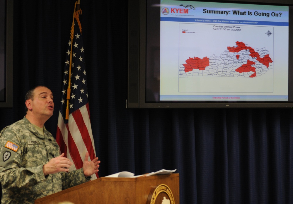 Emergency Operations Center, crucial to relief efforts partnership built during exercises, succeeds during disaster