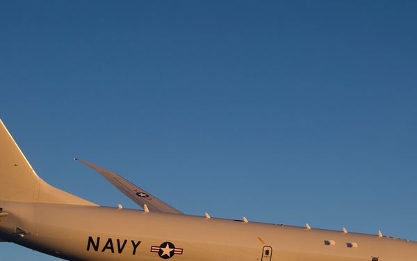 Flight test over Naval Air Station Patuxent River