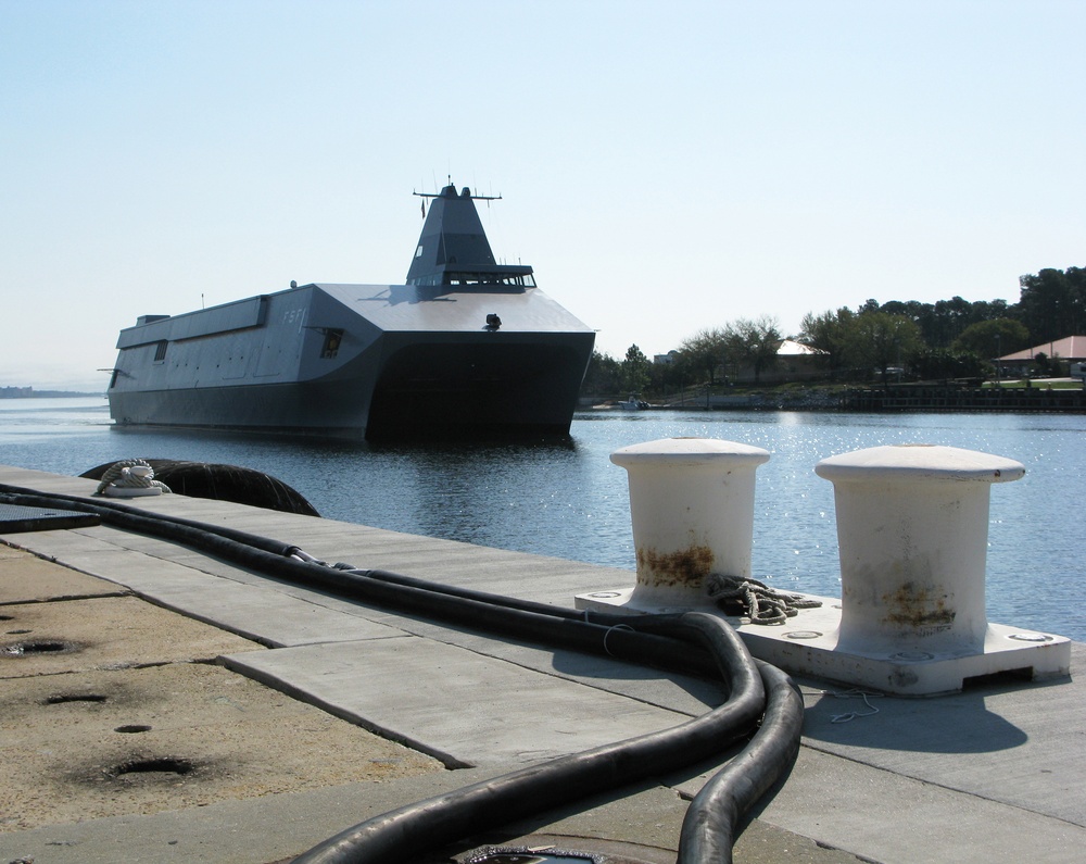 R/V Sea Fighter returns to its homeport