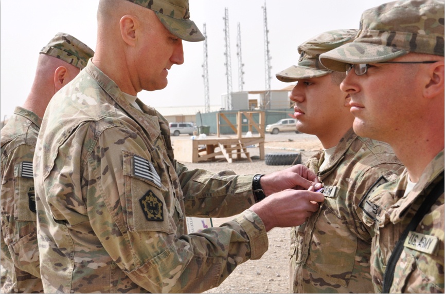 Rugged soldiers renew commitment to service