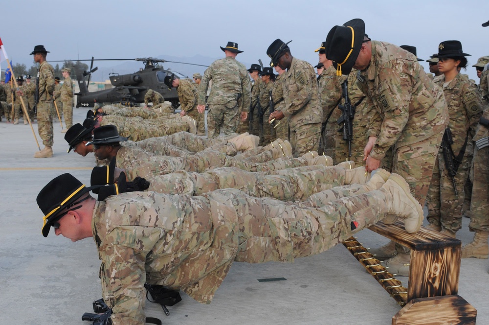 Troopers earn combat spurs at Forward Operating Base Fenty