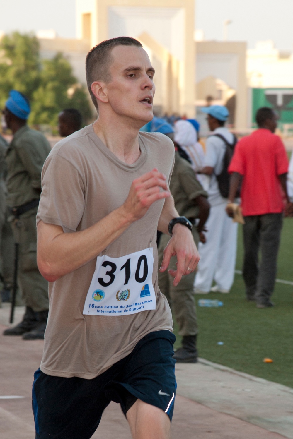 US service members race in Djiboutian semi-marathon