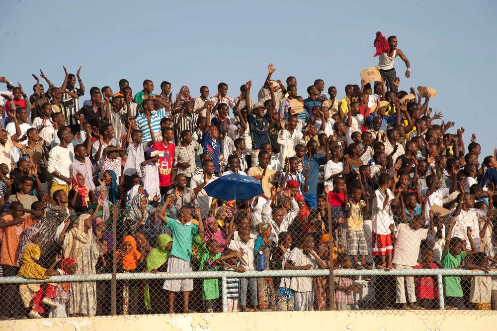 US service members race in Djiboutian semi-marathon