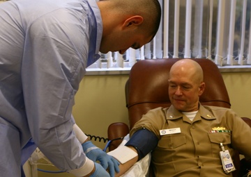 U.S. Naval Hospital Okinawa prepares for platelet donations