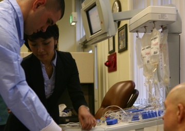 US Naval Hospital Okinawa prepares for platelet donations