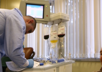 US Naval Hospital Okinawa prepares for platelet donations