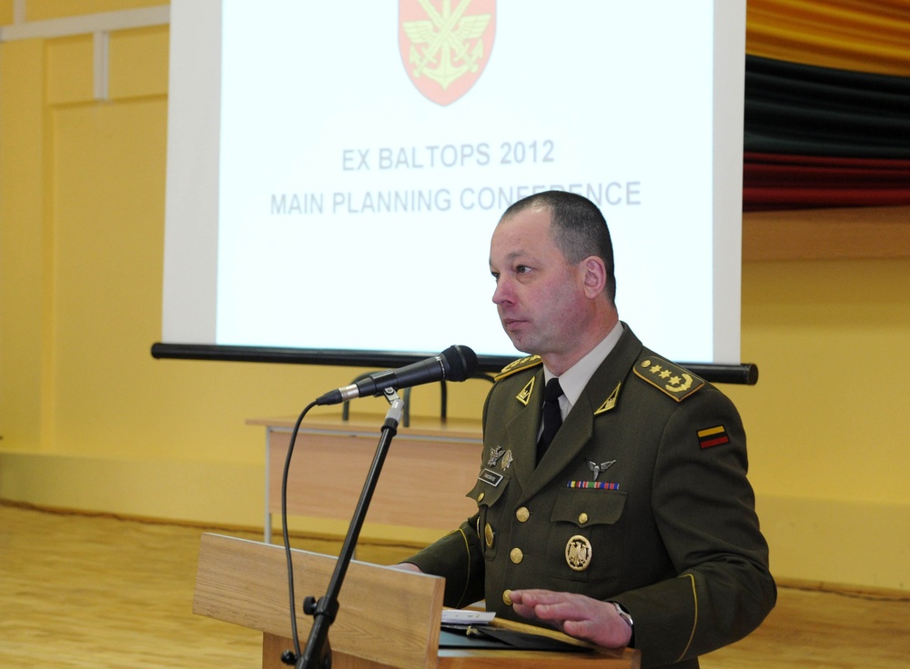 US Naval &amp; Marine Forces Europe conduct planning for Baltic Sea operations: BALTOPS 12 ready to set sail