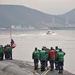 USS Columbus arrives at Jinhae, South Korea