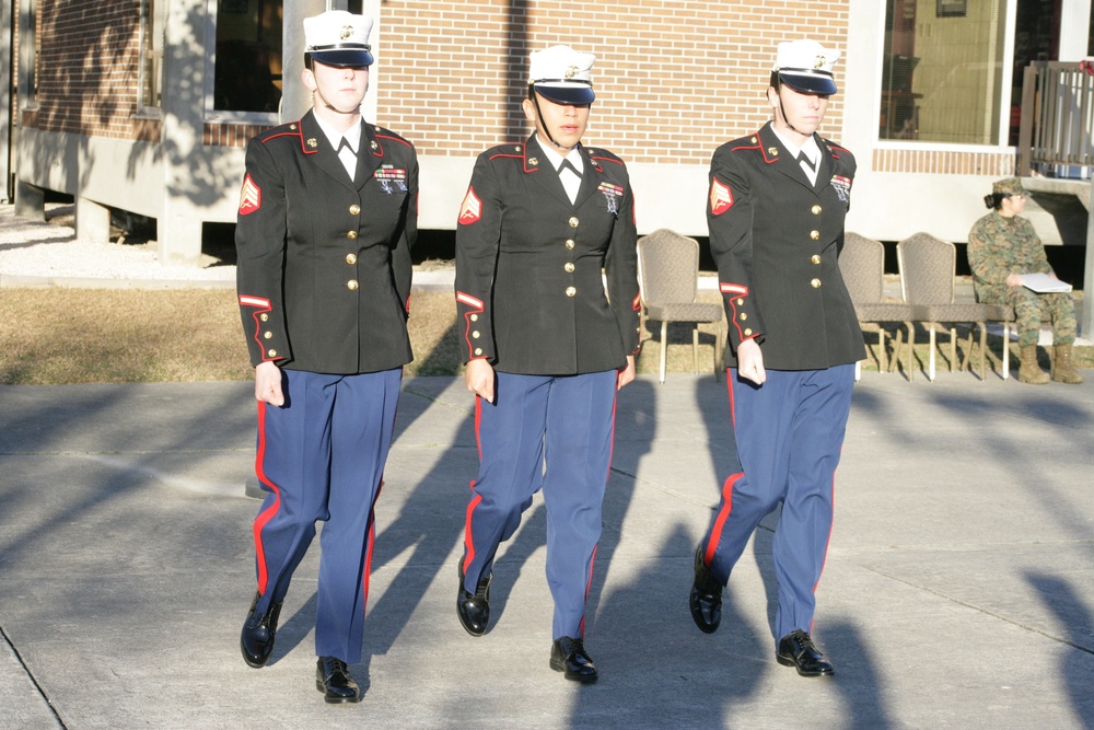 69th anniversary of women in the Marine Corps