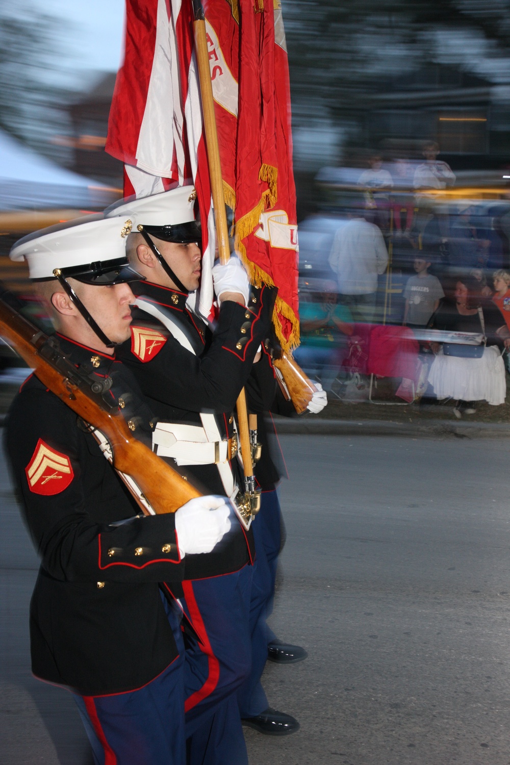 Parris Island Marine Band at Mardi Gras