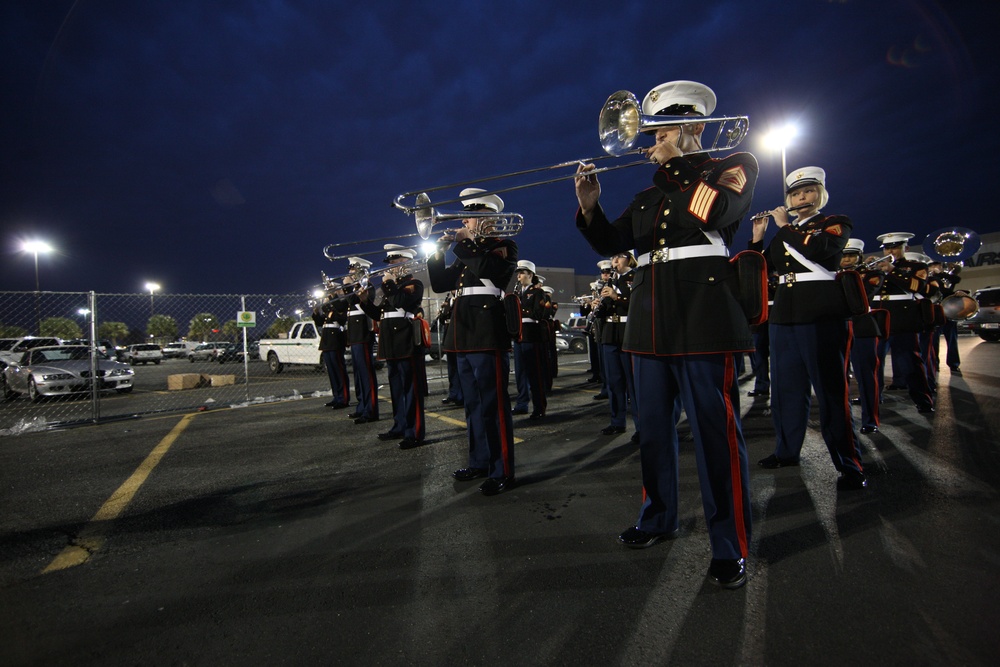 Parris Island Marine Band at Mardi Gras