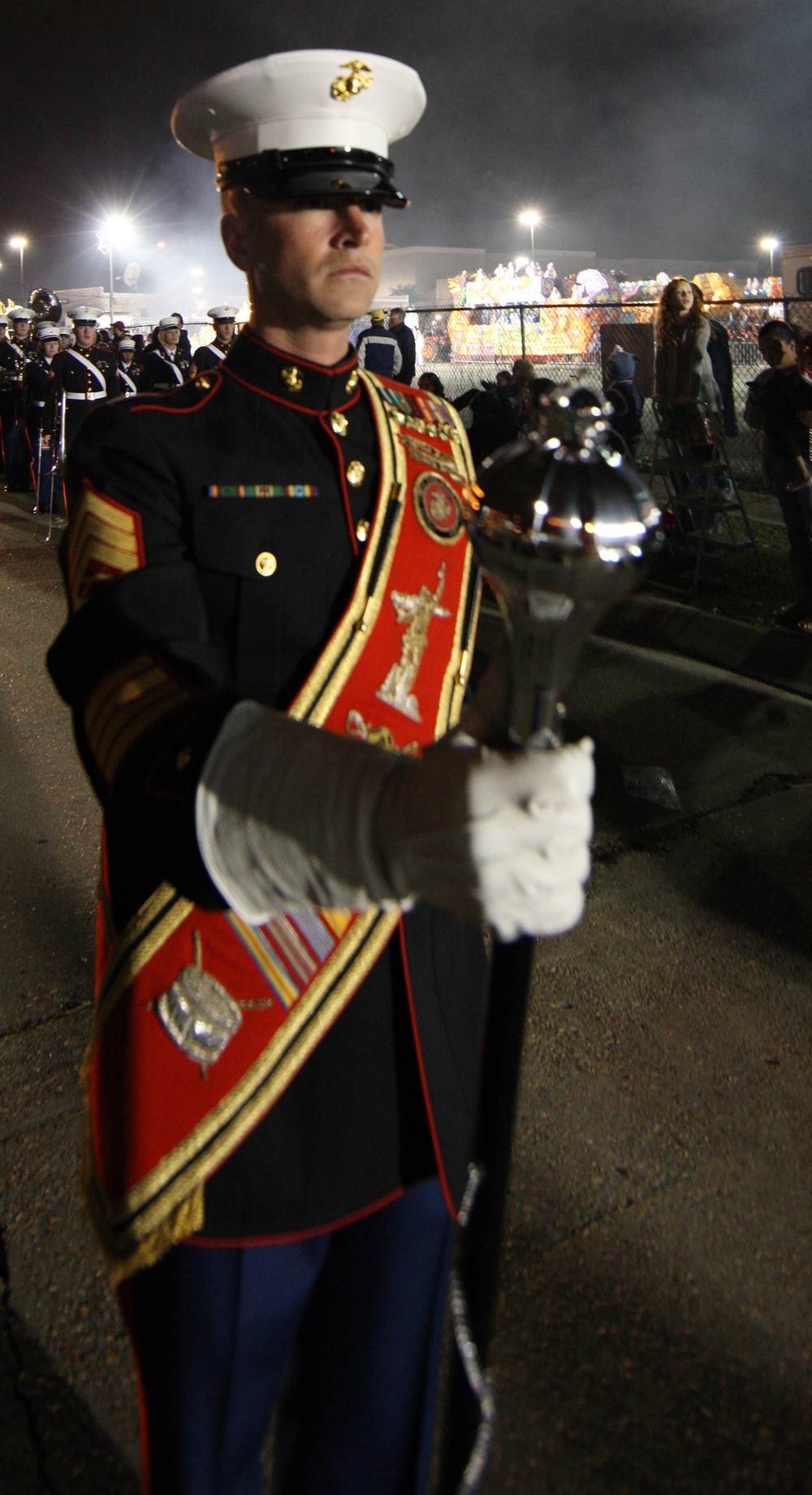 Parris Island Marine Band at Mardi Gras