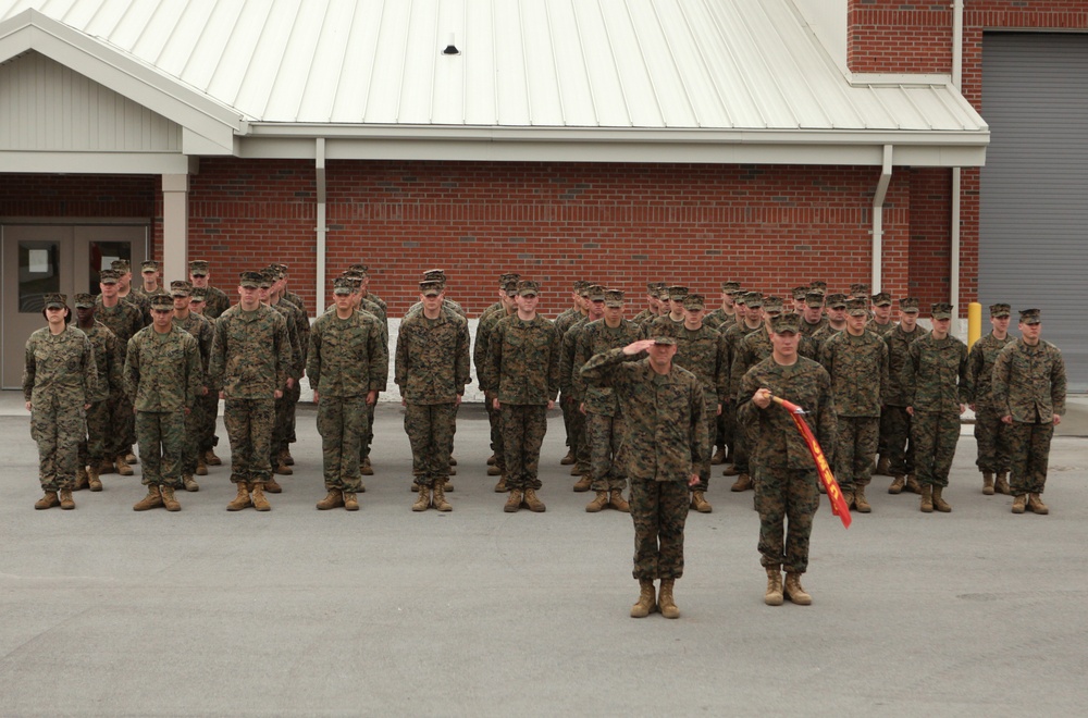 Military Police Company holds final formation
