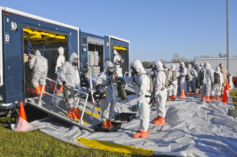 Texas Guardsmen support local authorities for emergency exercise