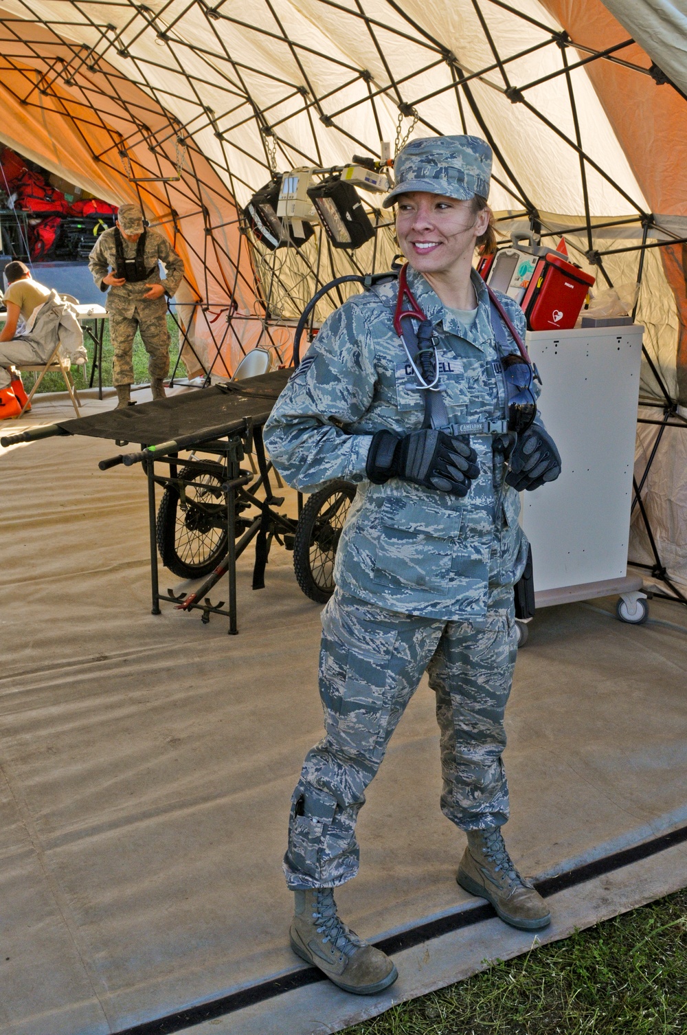 Texas Guardsmen support local authorities for emergency exercise