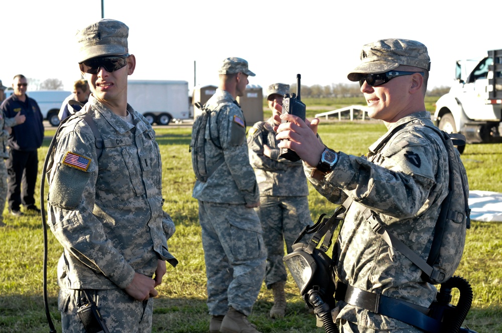 Texas Guardsmen support local authorities for emergency exercise