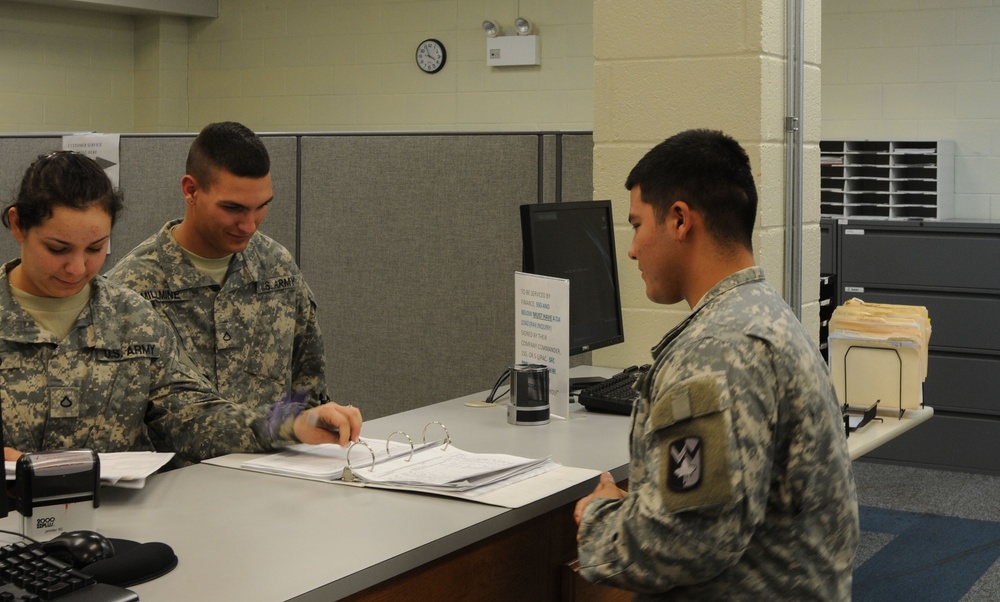 13th FMC soldiers maintain their skill sets, support customers at the DMPO