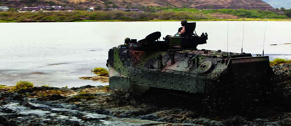 Marines tear it up with 'Gator' steel