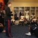 Marine gives locker room speech