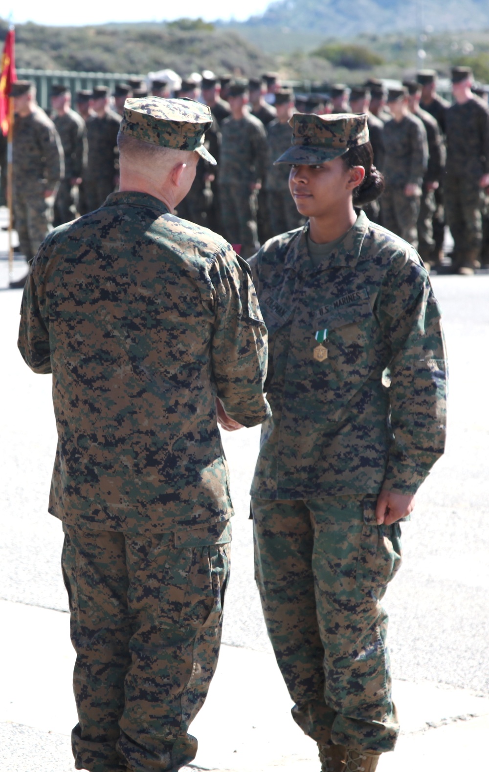 Several Marines awarded for professionalism