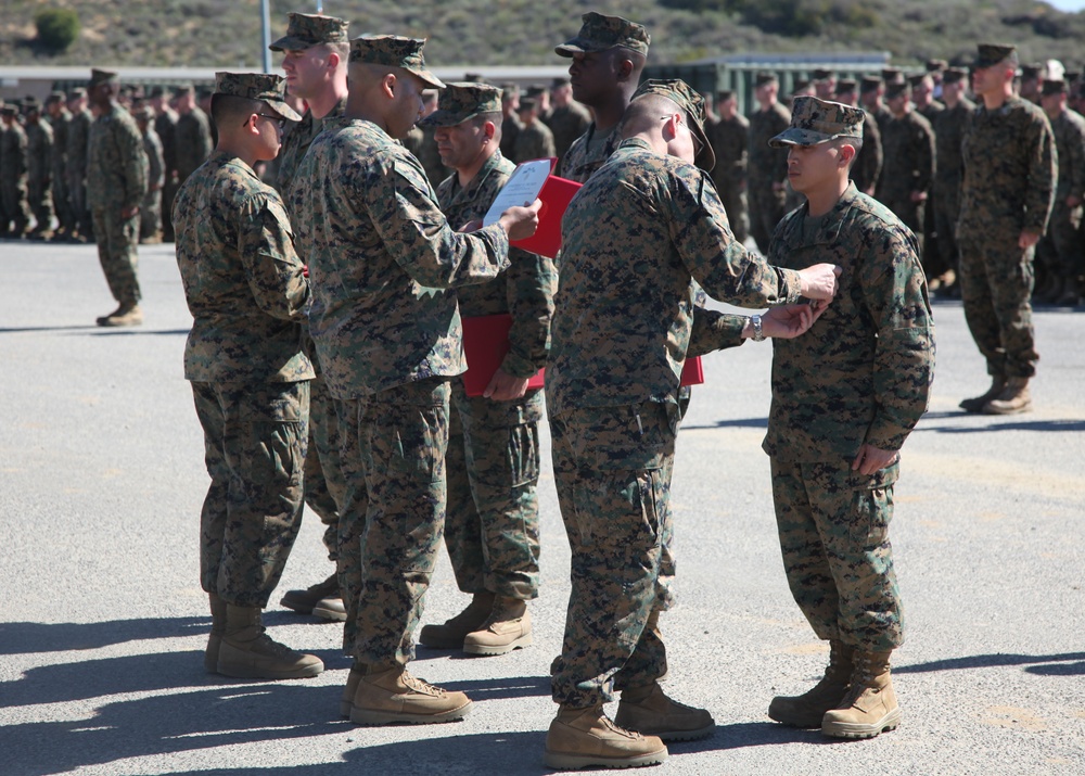 Several Marines awarded for professionalism