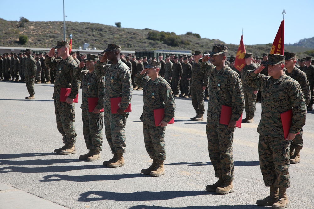 Several Marines awarded for professionalism