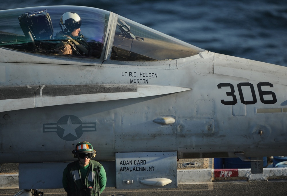 USS Abraham Lincoln flight operations