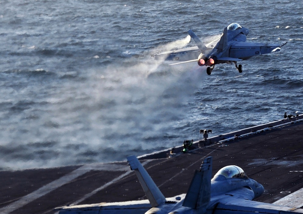 USS Abraham Lincoln flight operations