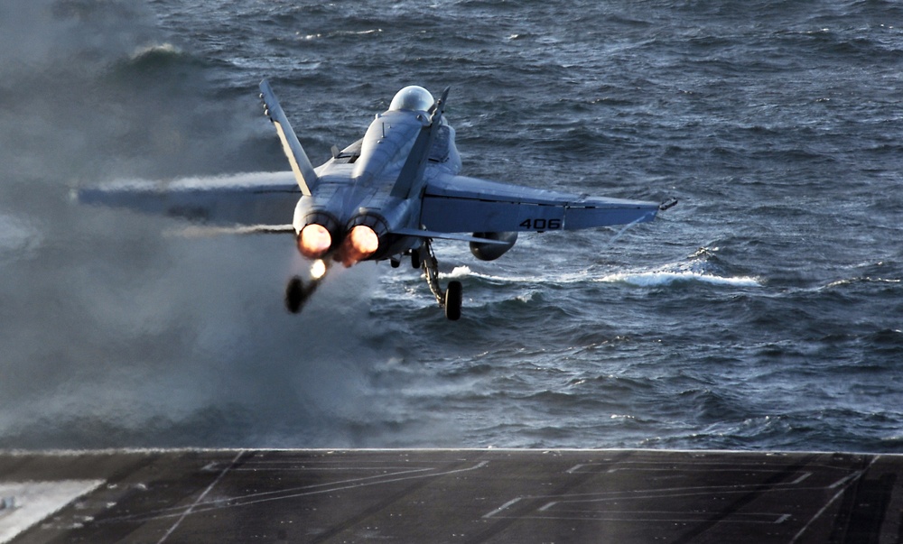 USS Abraham Lincoln flight operations