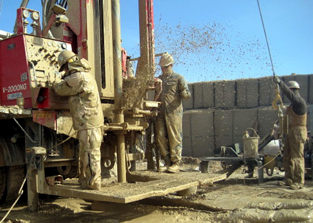 Naval Mobile Construction Battalion 7 Water Well Detachment completes Mescall water well