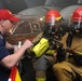 USS Abraham Lincoln sailors learn firefighting techniques