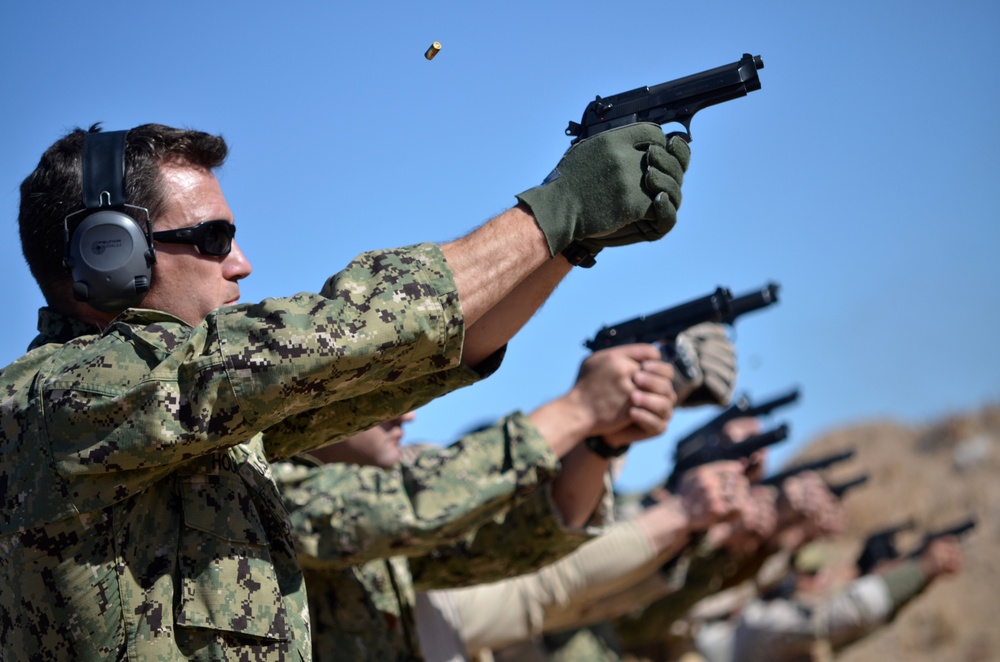 EODOSU-7 weapons training